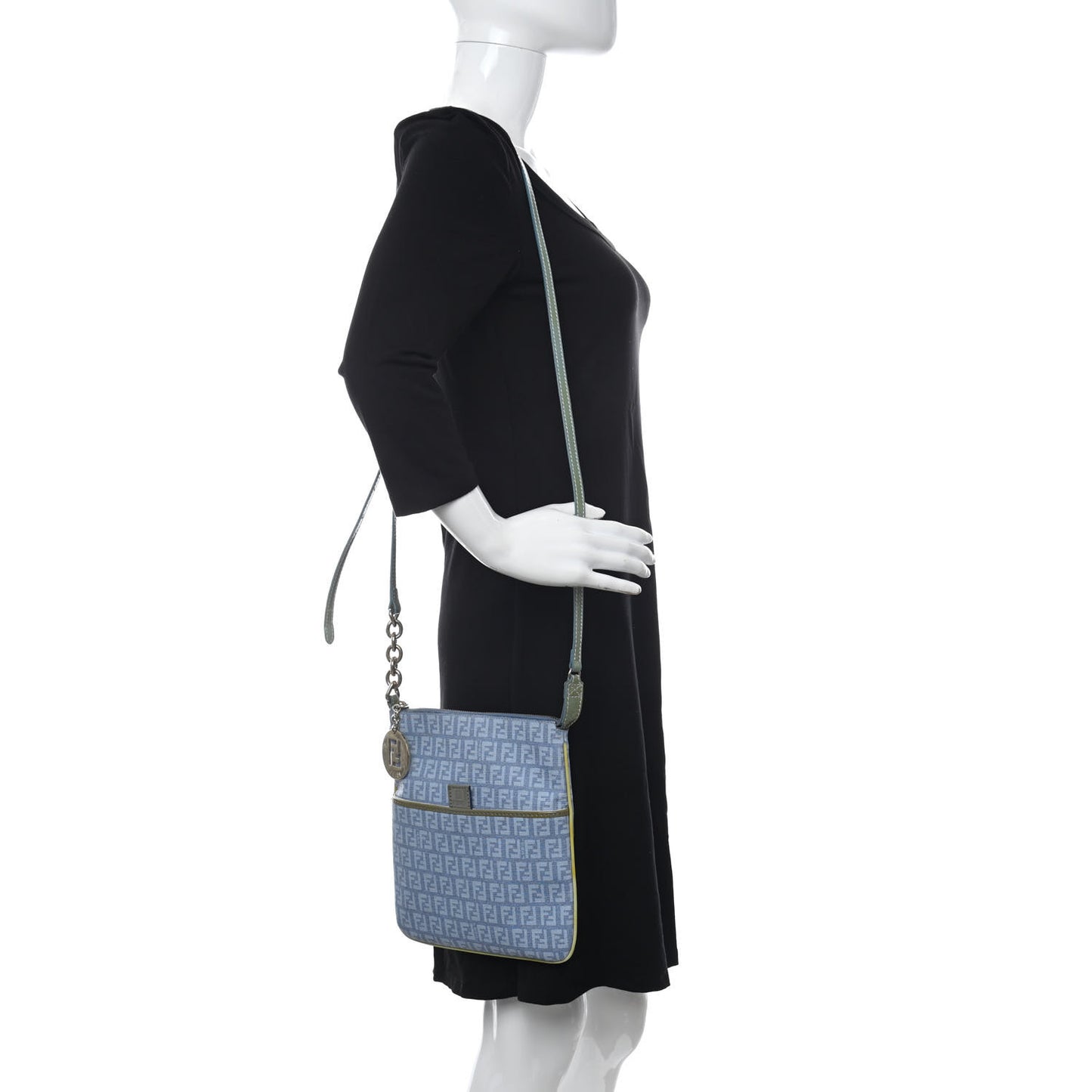 Zucchino Patent Small Forever Crossbody Celeste Grigio Lunai Multicolor
