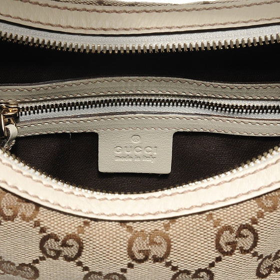 Gucci Monogram GG ROYAL Hobo Off White 6 of 7