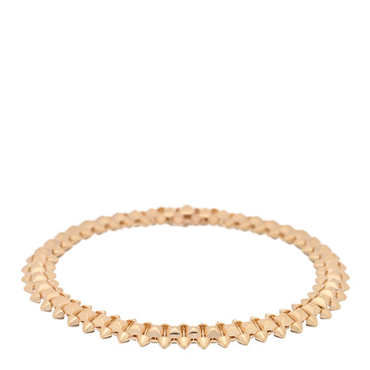 Cartier 18K Yellow Gold Medium Clash De Cartier Flexible Bracelet 17 1 of 3