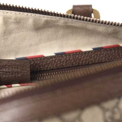 Gucci Soft GG Supreme Monogram Courrier Medium Duffle Bag Beige New Acero Multicolor 9 of 12