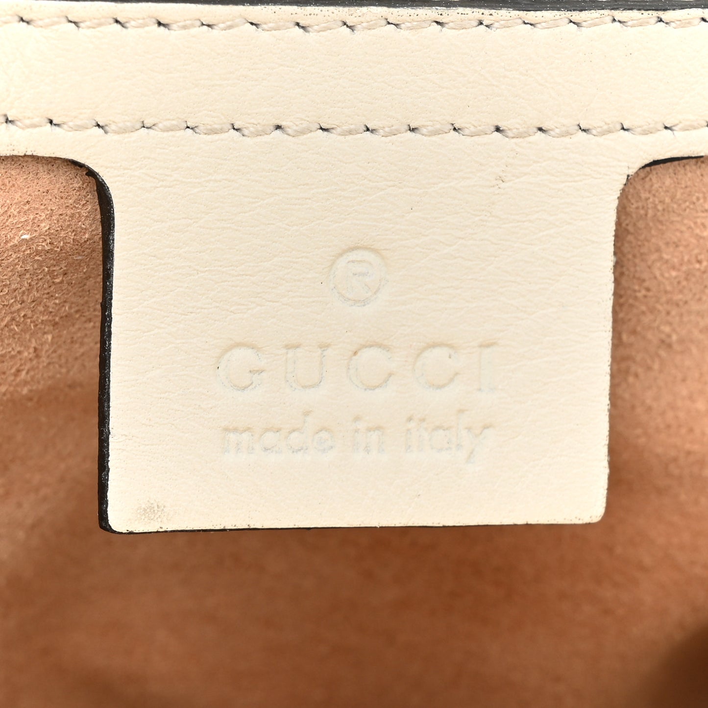 Calfskin Matelasse Studded Medium GG Marmont Shoulder Bag White