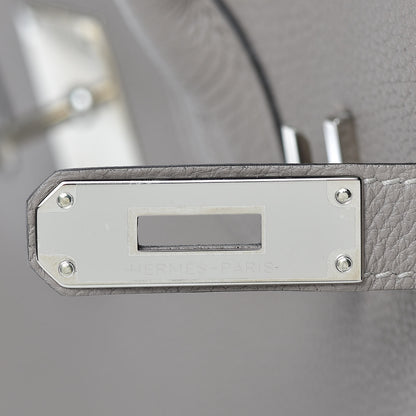 Hermes Togo Birkin 30 Gris Asphalte 10 of 31