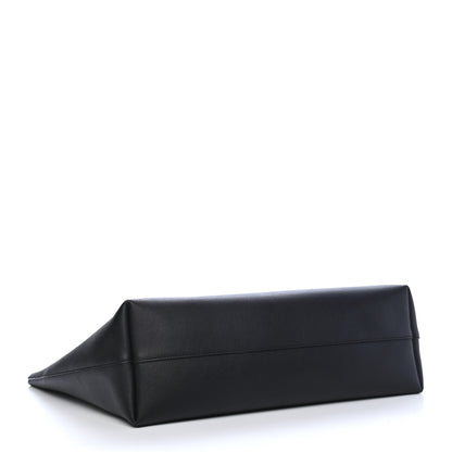 Saint Laurent Calfskin Large Shopping Tote Black 4 of 10