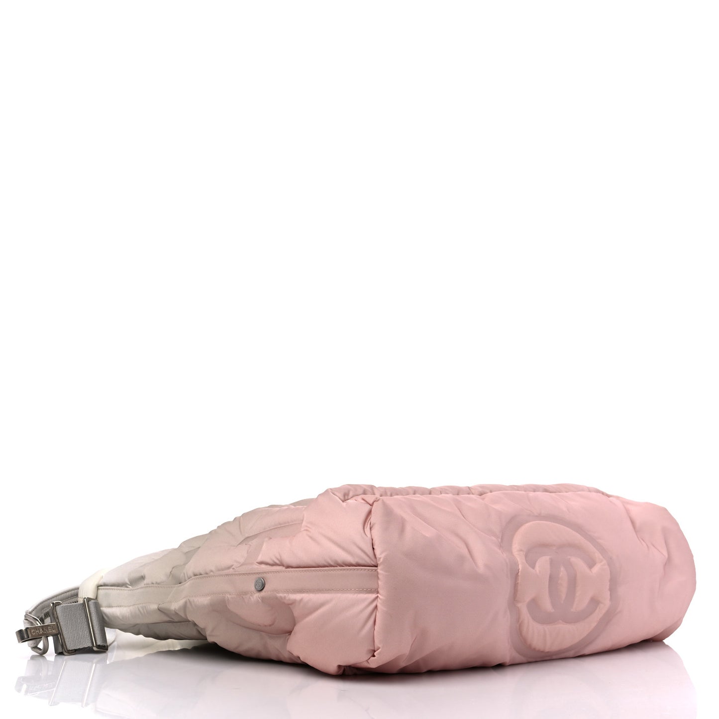 Nylon Coco Cocoon Ombre Travel Bowler White Pink