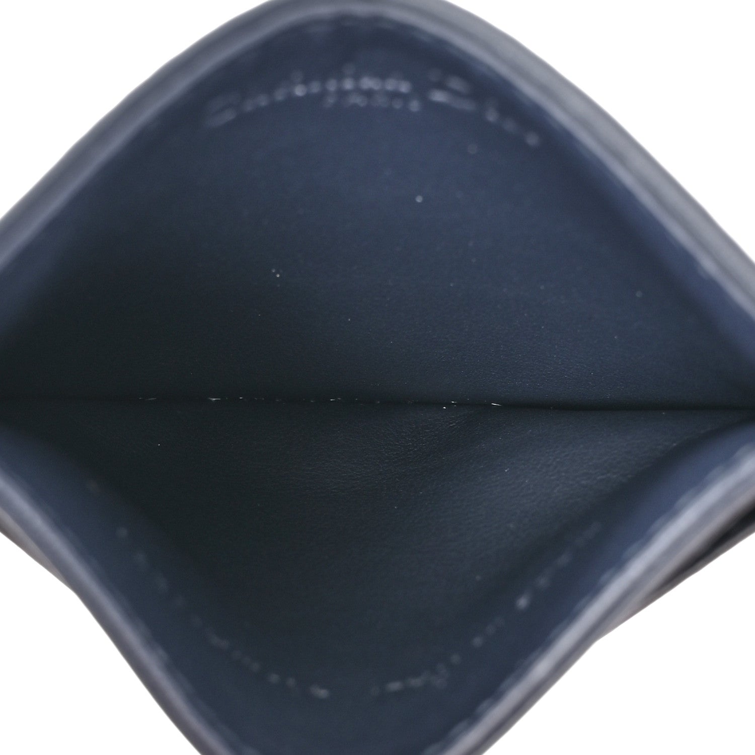 Christian Dior Calfskin Pop Heart Lady Dior Card Holder Black Red 5 of 7