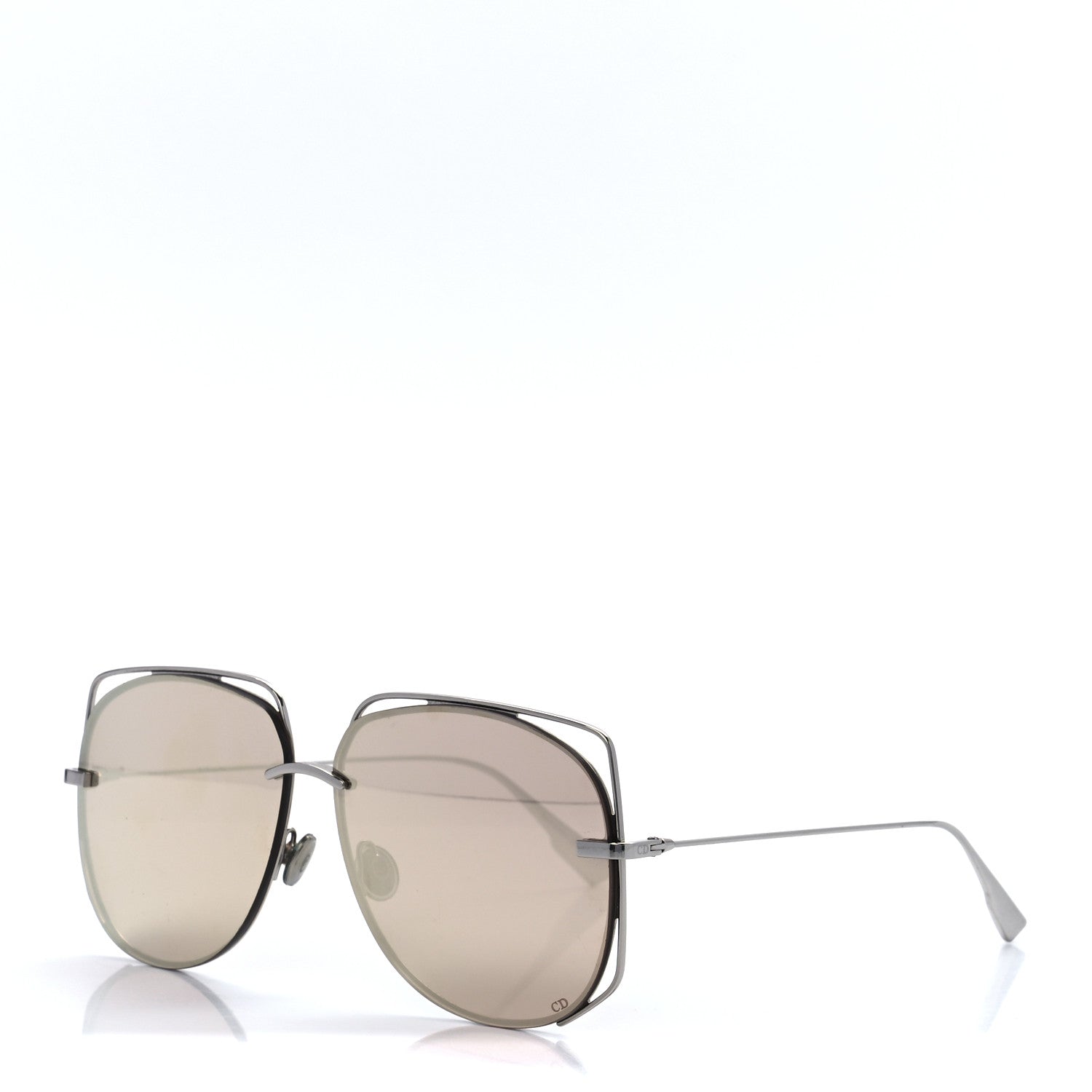 Christian Dior Metal Stellaire 6 Sunglasses Silver Pink 1 of 7