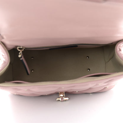 Valentino Garavani Nappa Medium Candystud Top Handle Bag Poudre 5 of 9