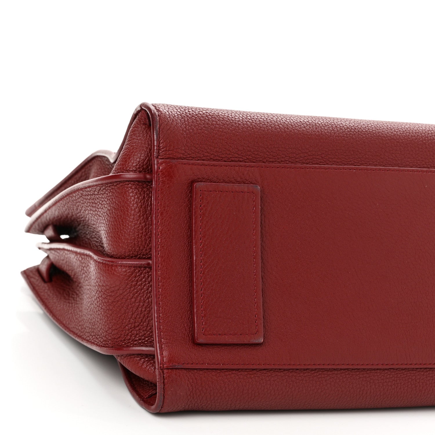 Saint Laurent Grained Calfskin Small Supple Sac De Jour Dark Pallisandre 10 of 11