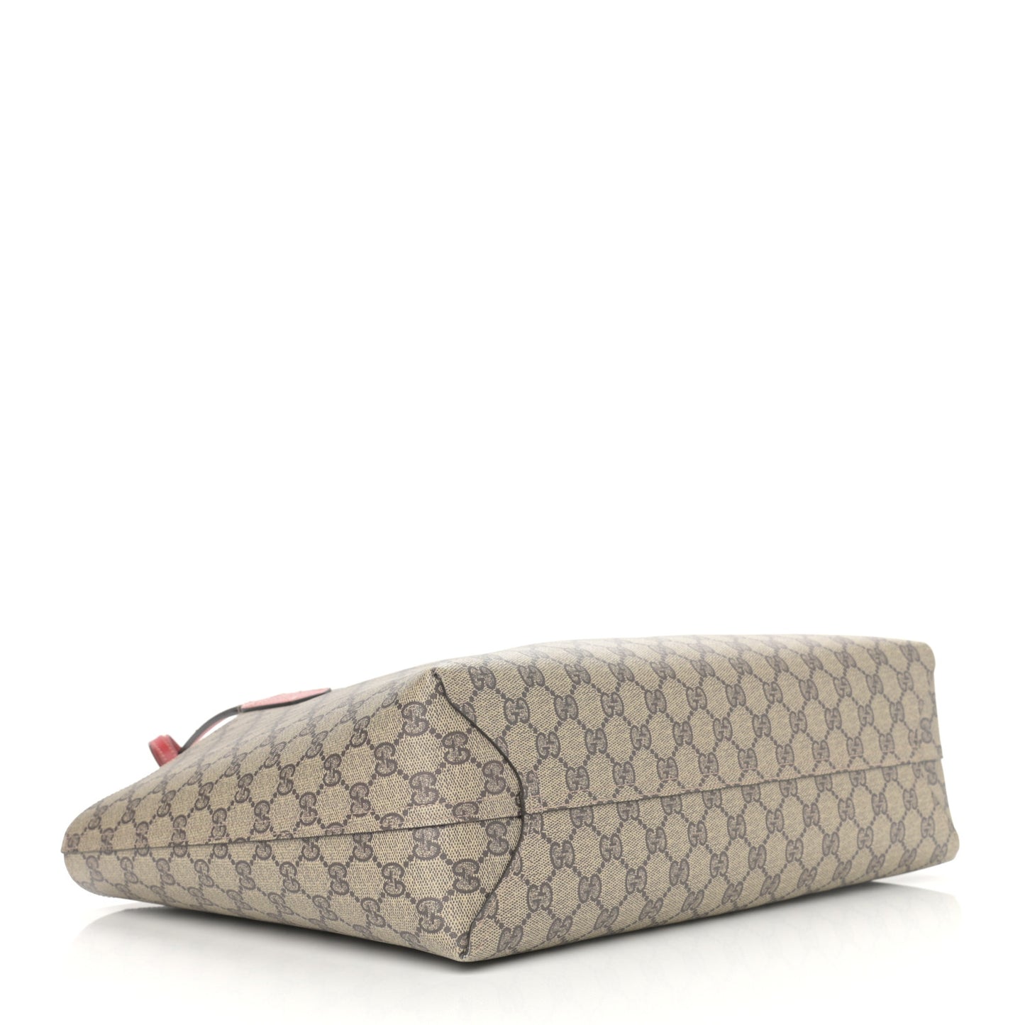 GG Supreme Medium Reversible Tote Beige Red