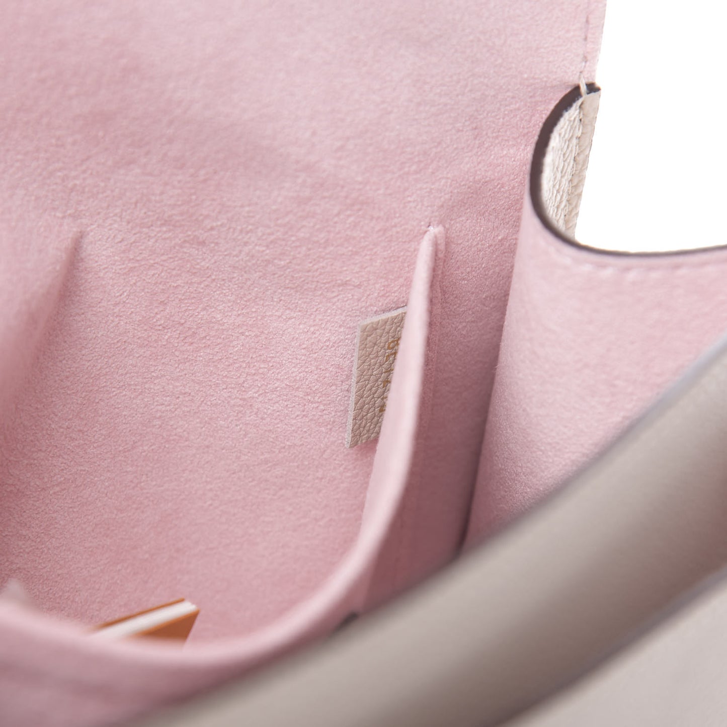 Soft Calfskin MyLockme Chain Bag BB Greige
