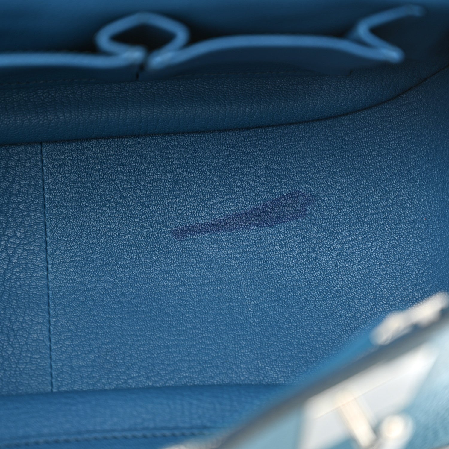 Hermes Taurillon Clemence Jypsiere 31 Bleu Izmir 11 of 21
