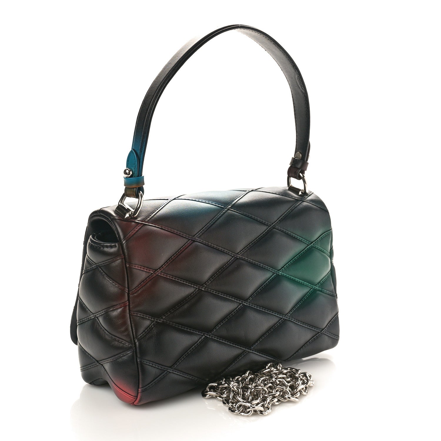 Louis Vuitton Lambskin Malletage GO-14 PM Hologram 3 of 10