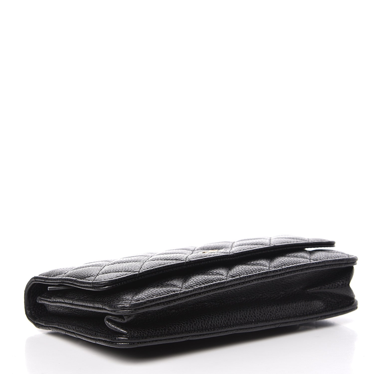 Chanel Caviar Quilted Wallet On Chain WOC Black 4 of 12