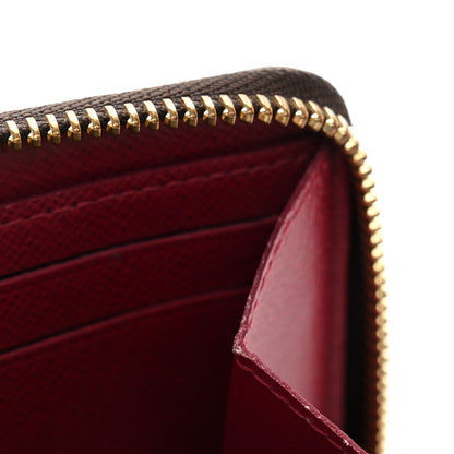 Louis Vuitton Monogram Clemence Wallet Fuchsia 8 of 9
