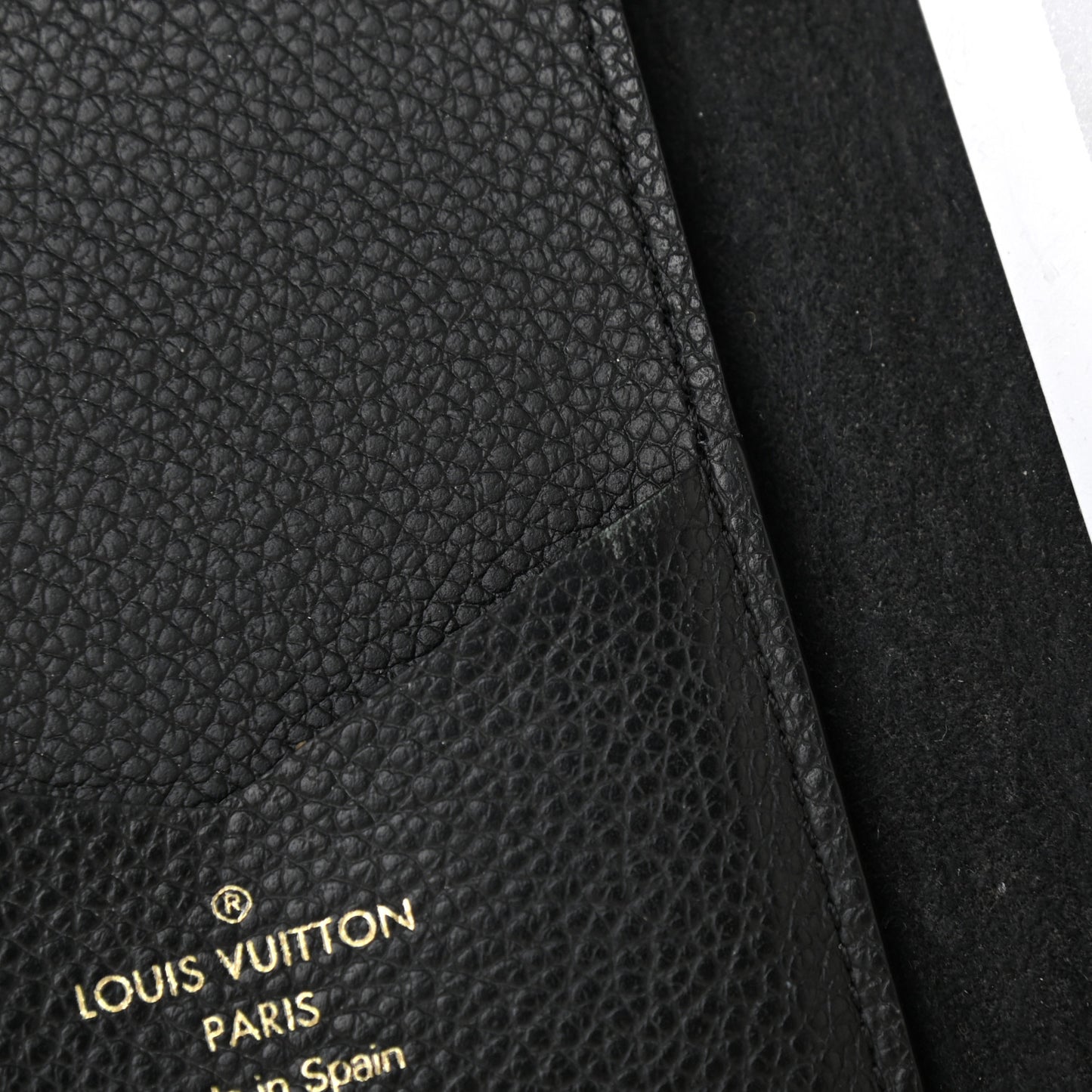 Empreinte iPhone XS Max Folio Case Black