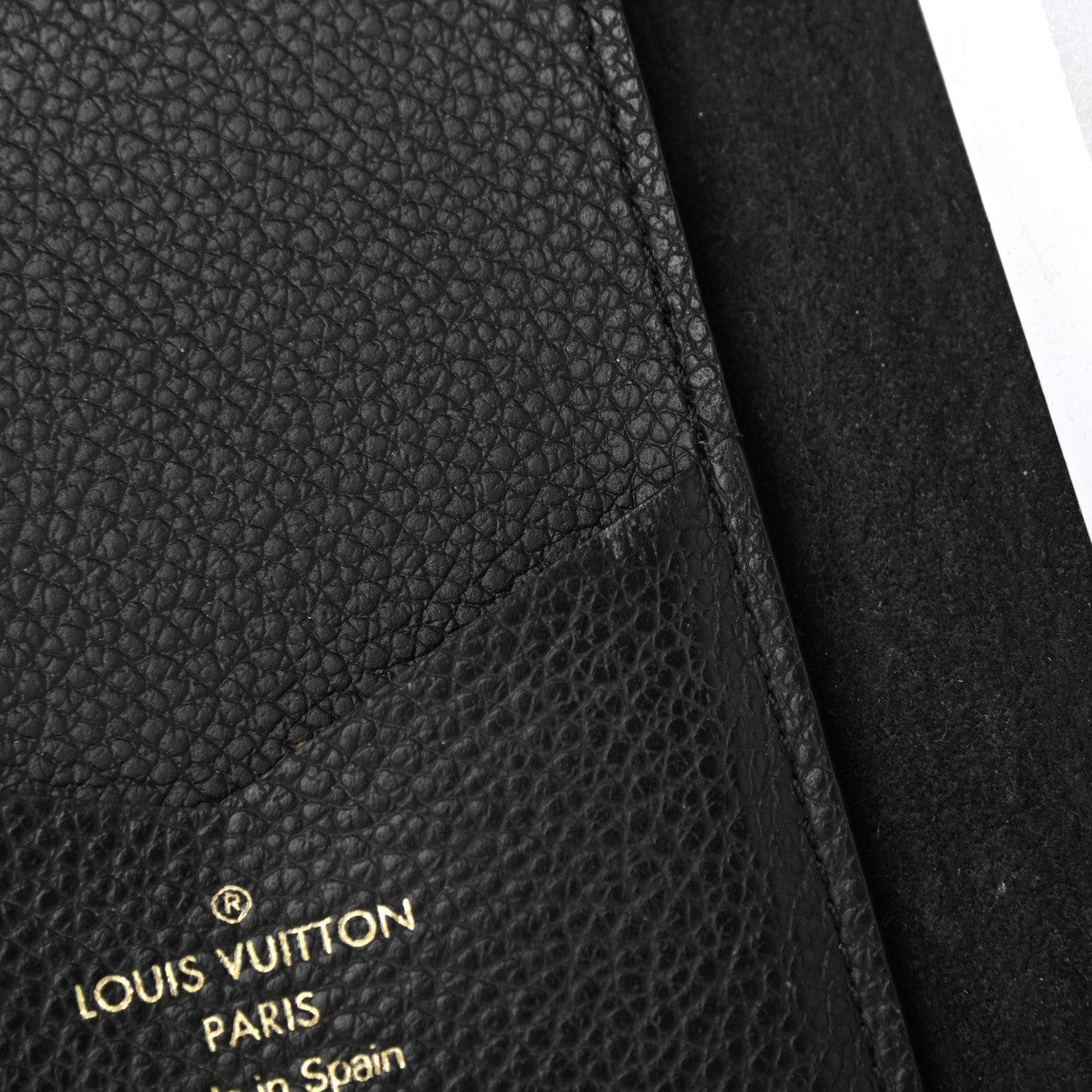 Louis Vuitton Empreinte iPhone XS Max Folio Case Black 8 of 9