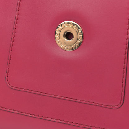 Bulgari Calfskin Small Serpenti Forever Snake Strap Crossbody Bag Pink 12 of 13