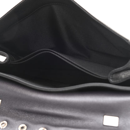 Louis Vuitton Soft Calfskin Eyelet Lockme II Top Handle Gris Silver 6 of 11