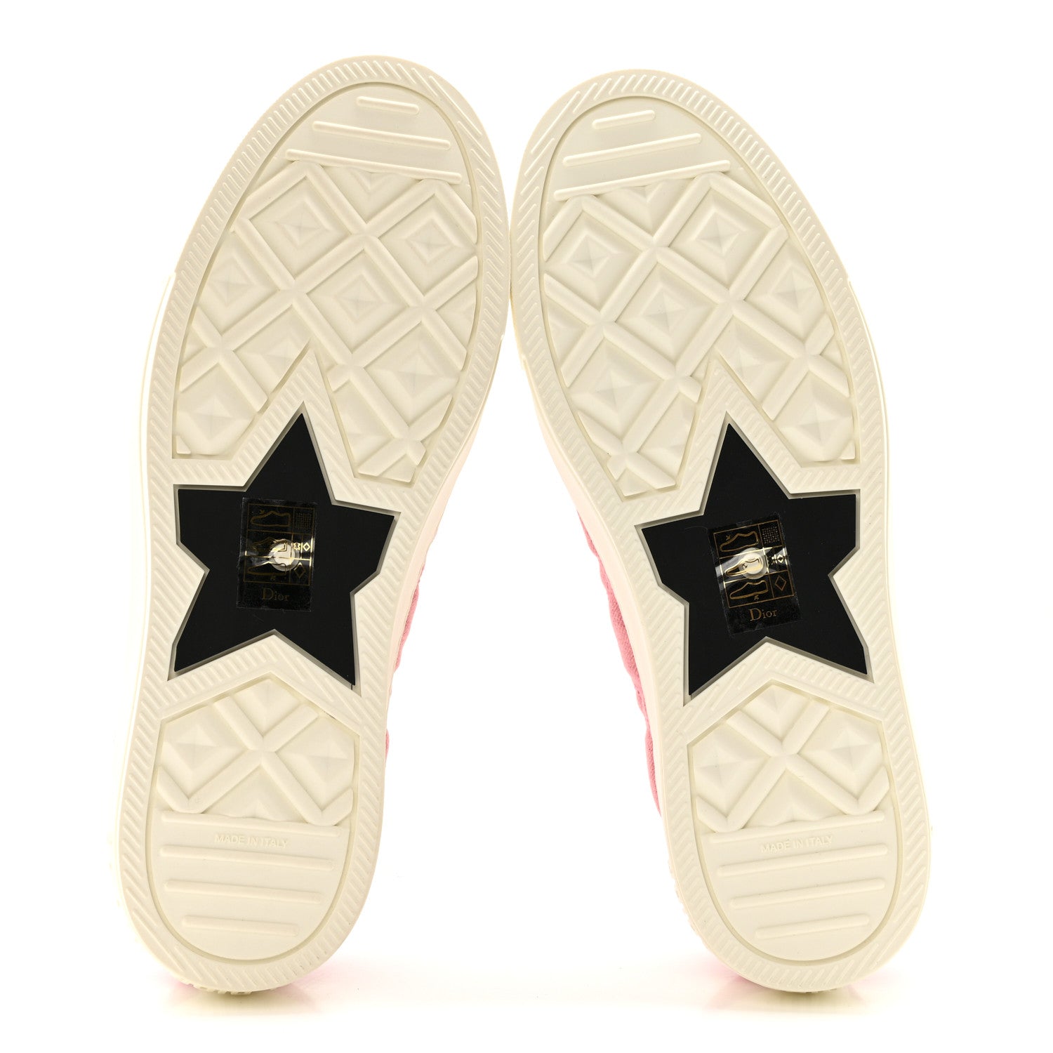 Christian Dior Canvas Walk 'N' Dior Low Top Sneakers 38.5 Taffy Pink 6 of 10