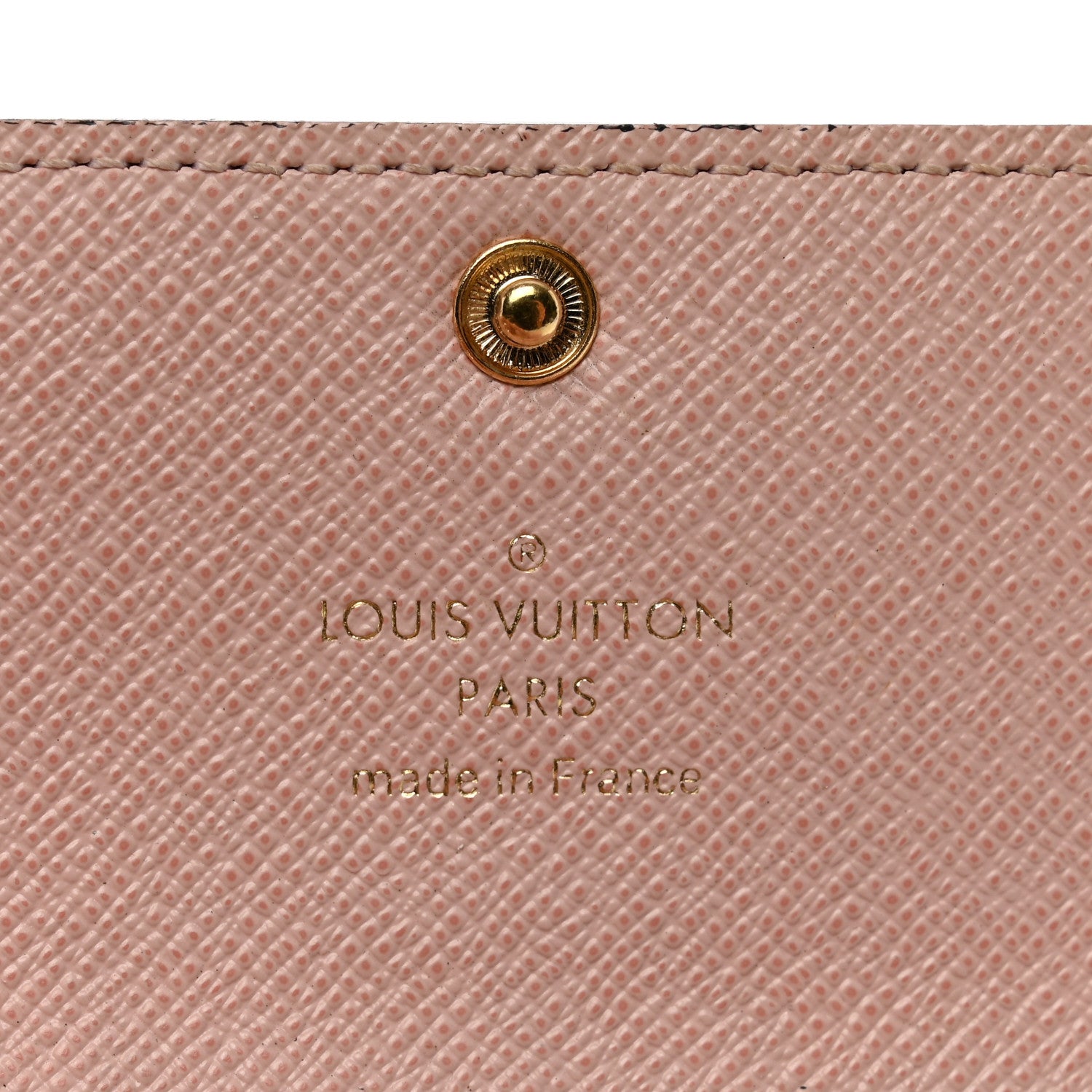 Louis Vuitton Damier Ebene Multicles 6 Key Holder Rose Ballerine 6 of 7