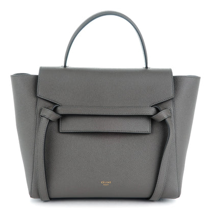Celine Grained Calfskin Micro Belt Bag Grey 1 of 9