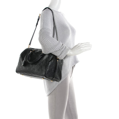 Louis Vuitton Empreinte Speedy Bandouliere 30 Black 2 of 7