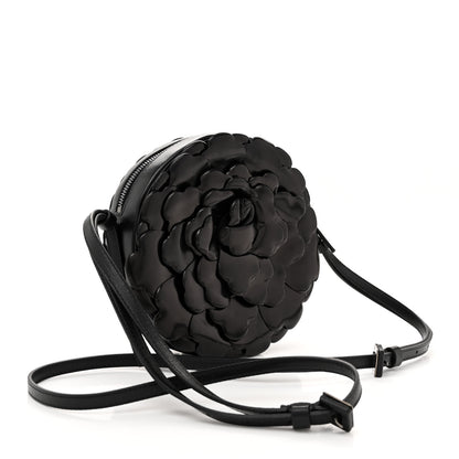 Valentino Garavani Nappa Atelier 03 Rose Edition Round Crossbody Bag Black 3 of 9