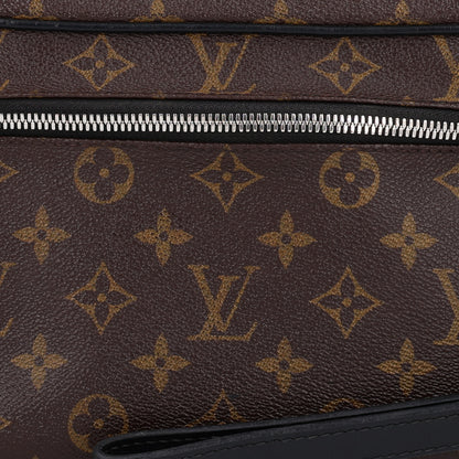 Louis Vuitton Monogram Macassar Kasai Clutch Black 8 of 10