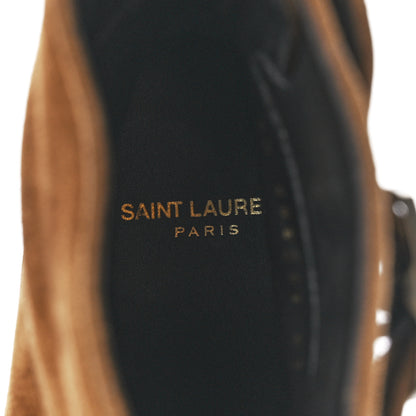 Saint Laurent Suede Otterproof Miles 30 Buckle Boots 41 Land 7 of 9