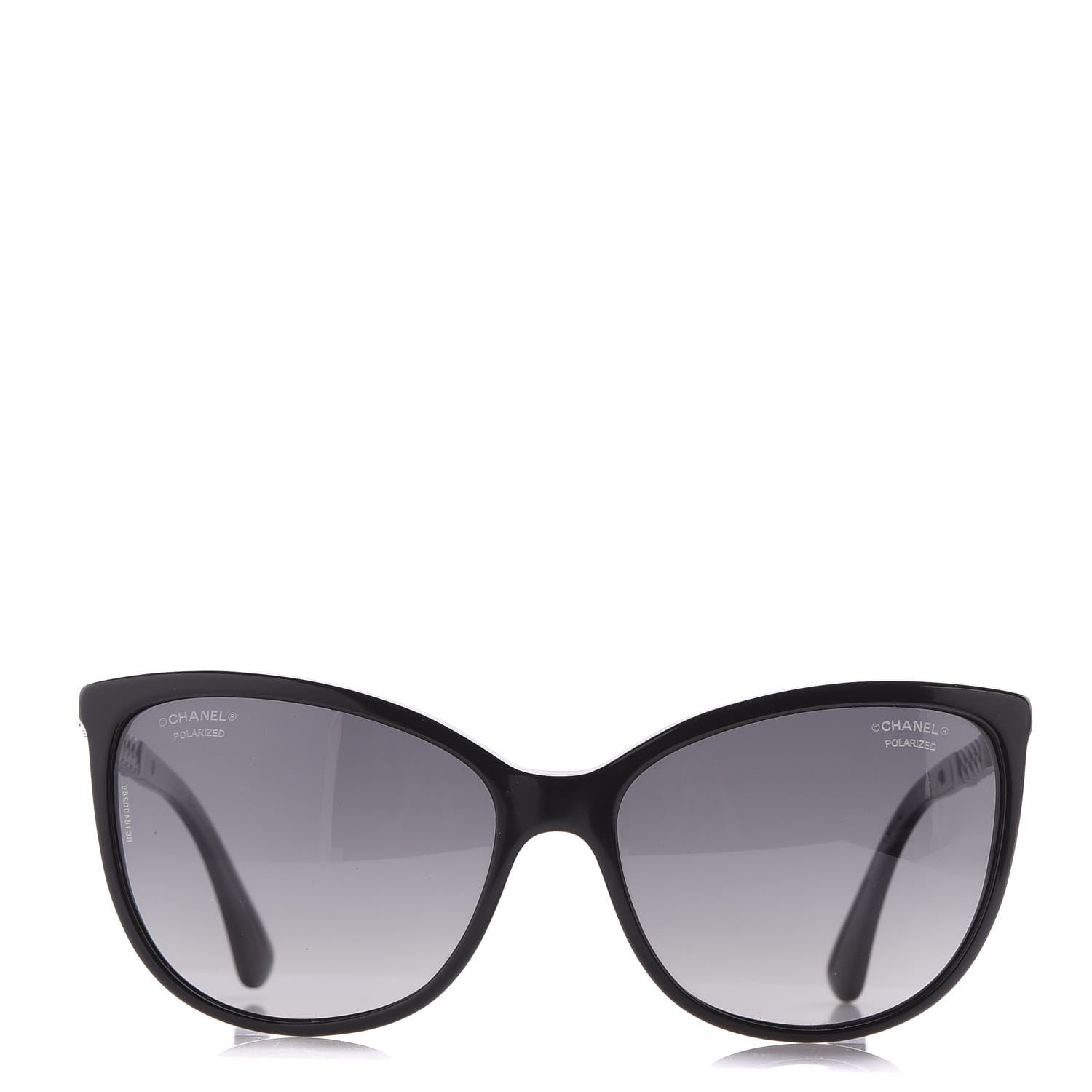 Chanel Chain Polarized Sunglasses 5352-A Black 3 of 9