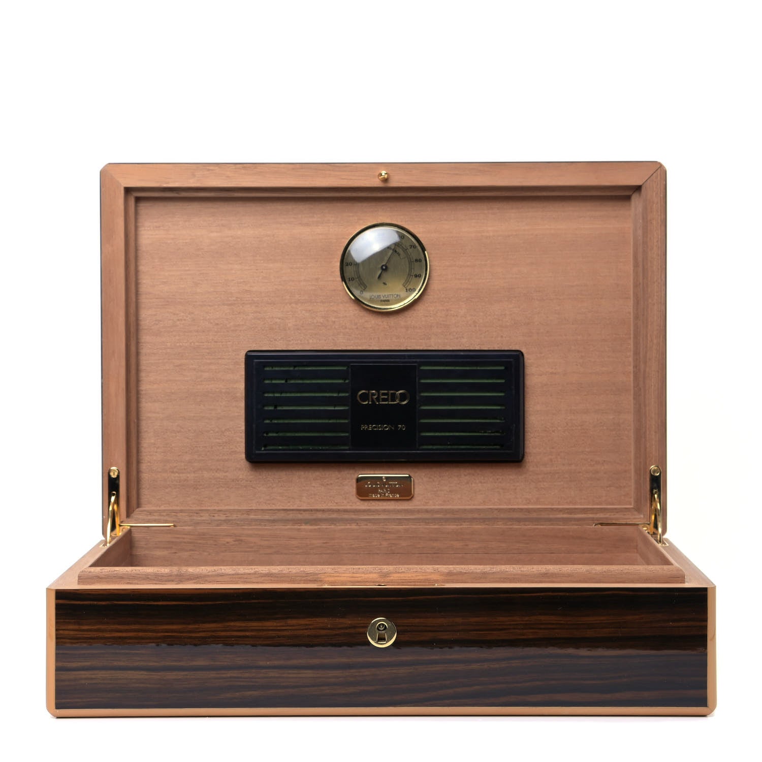 Louis Vuitton Mahogany Humidor 75 Cigar Box 4 of 10