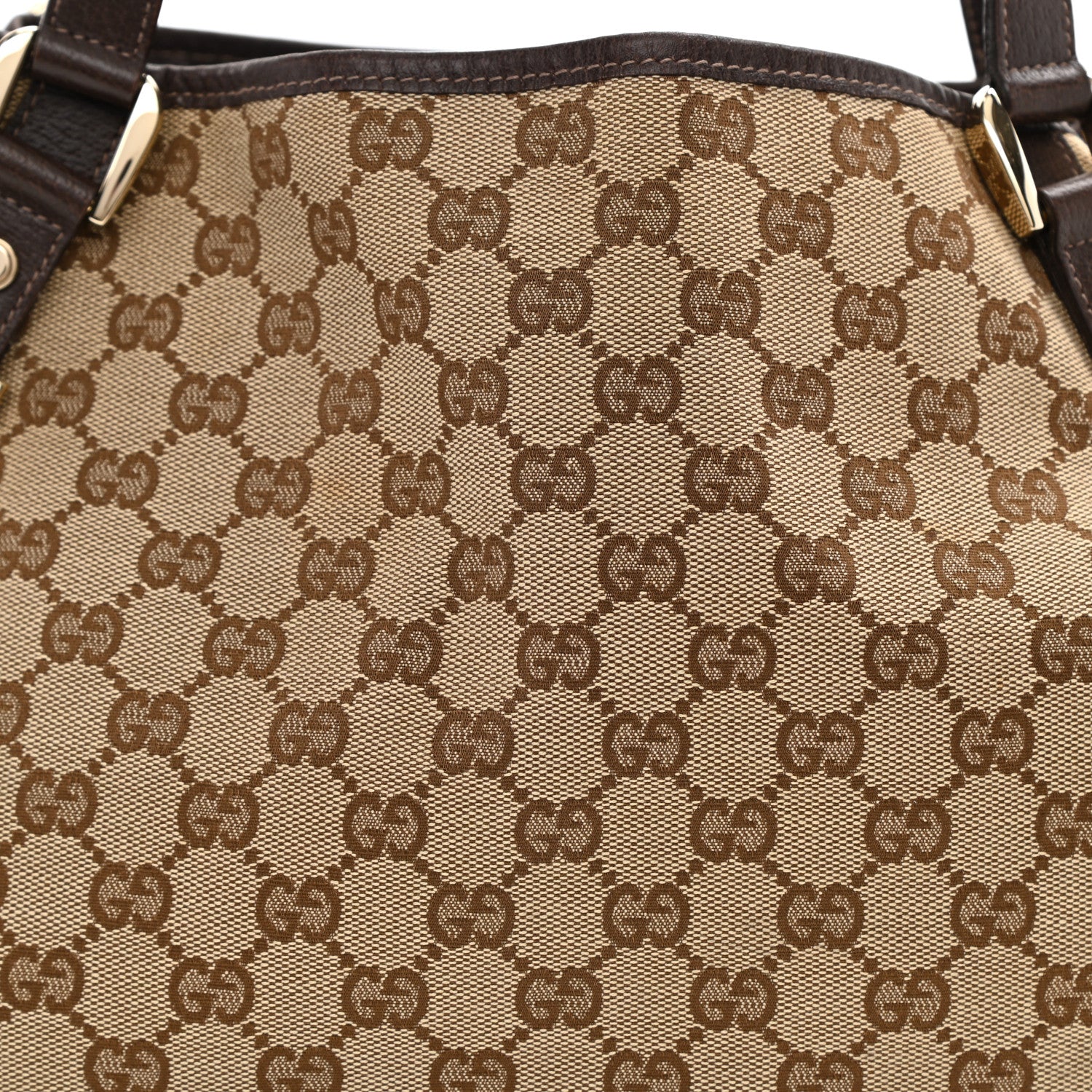 Gucci Monogram Medium Abbey Shoulder Bag Dark Brown 8 of 8