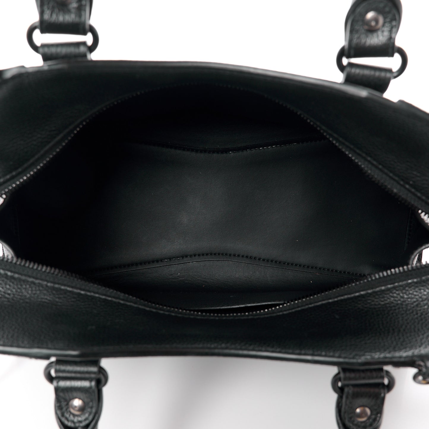 Grained Calfskin Neo Classic Black Hardware S City Black