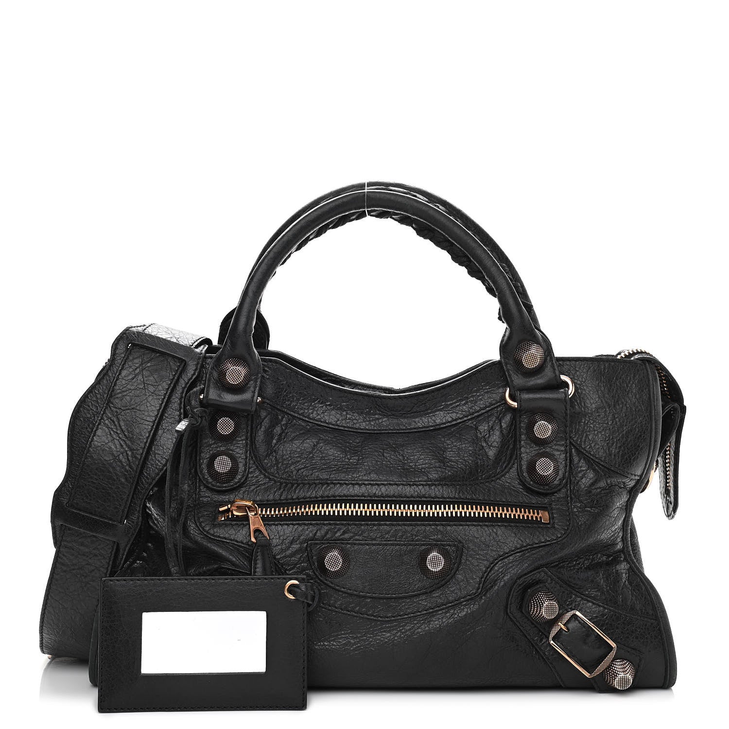 Balenciaga Agneau Giant 21 Rose Gold Hardware City Black 1 of 10
