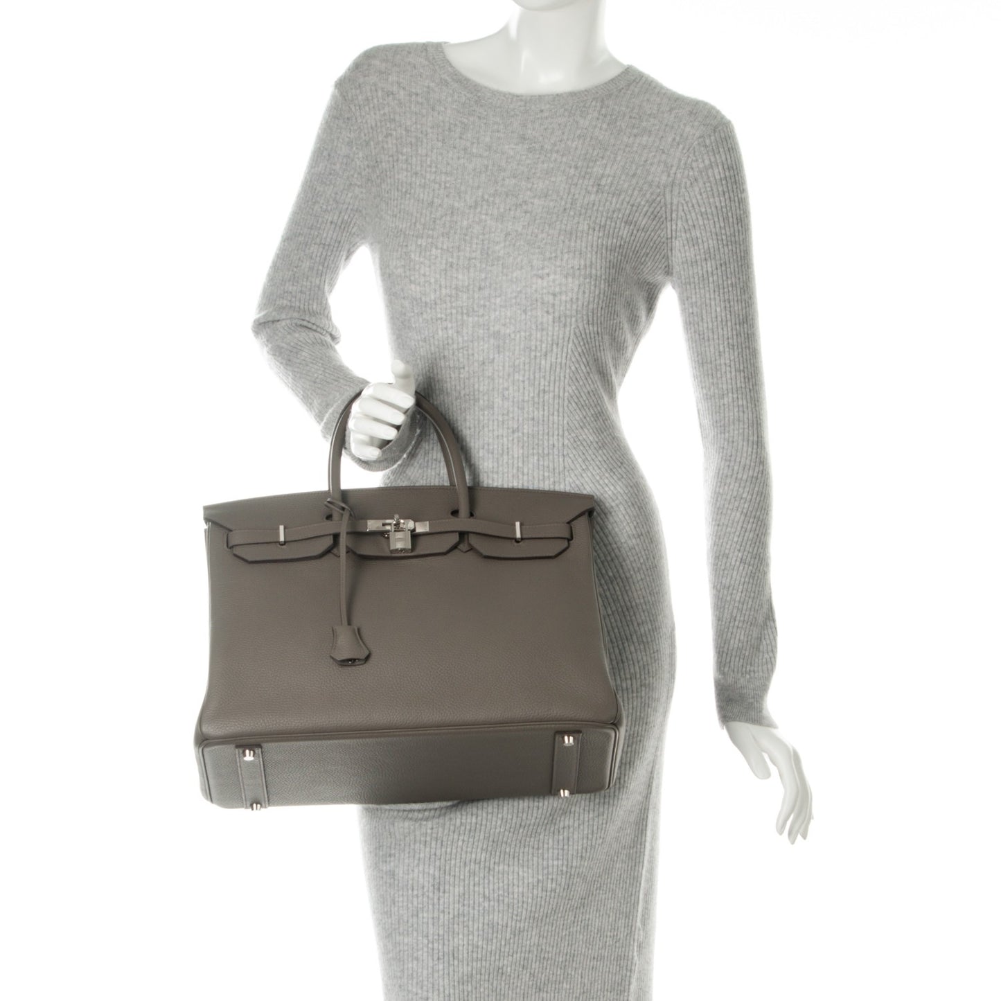 Taurillon Clemence Birkin 40 Etain