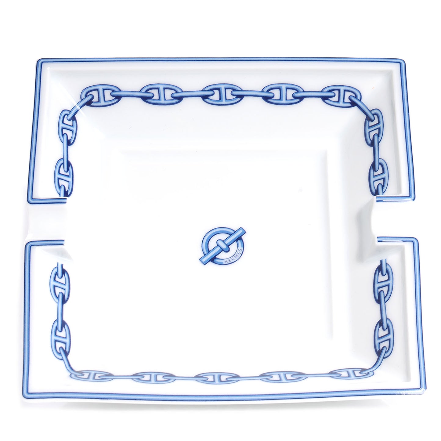 Printed Porcelain Chaine D'Ancre Ashtray