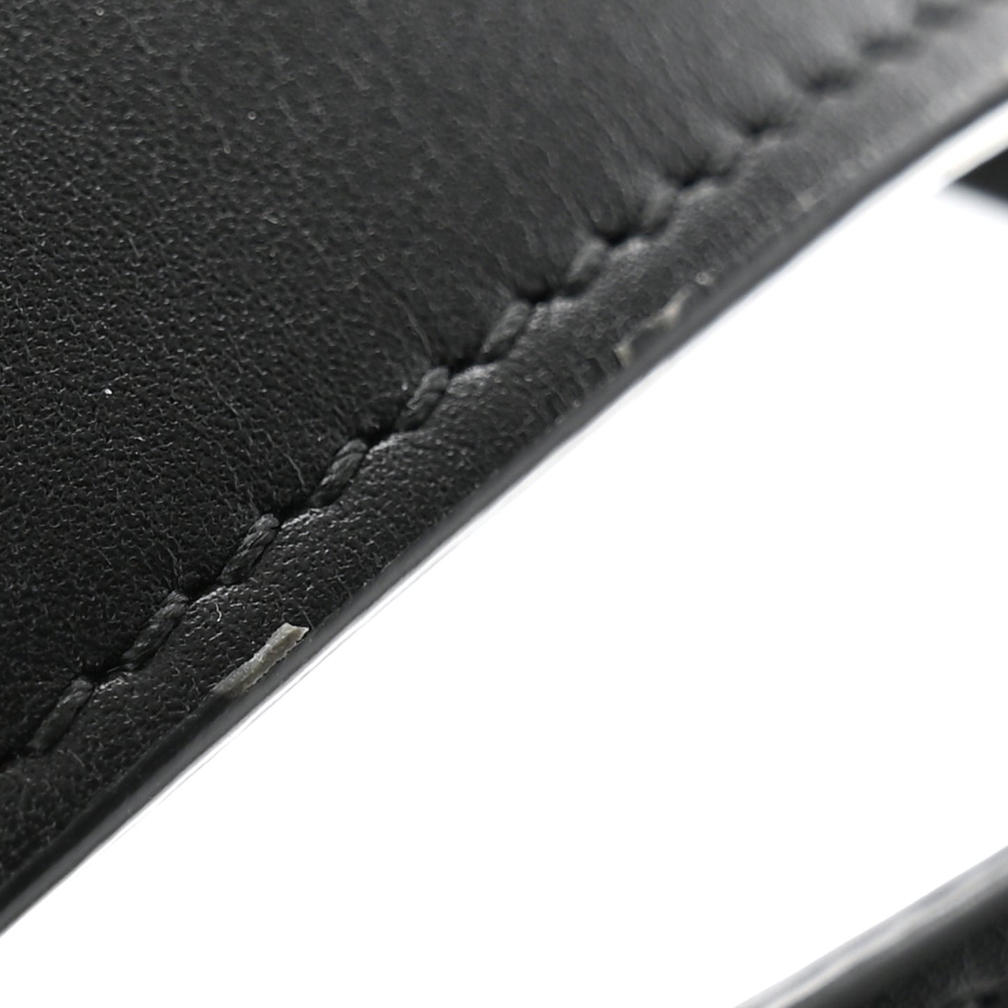 Calfskin Macrocannage Large Toujours Black