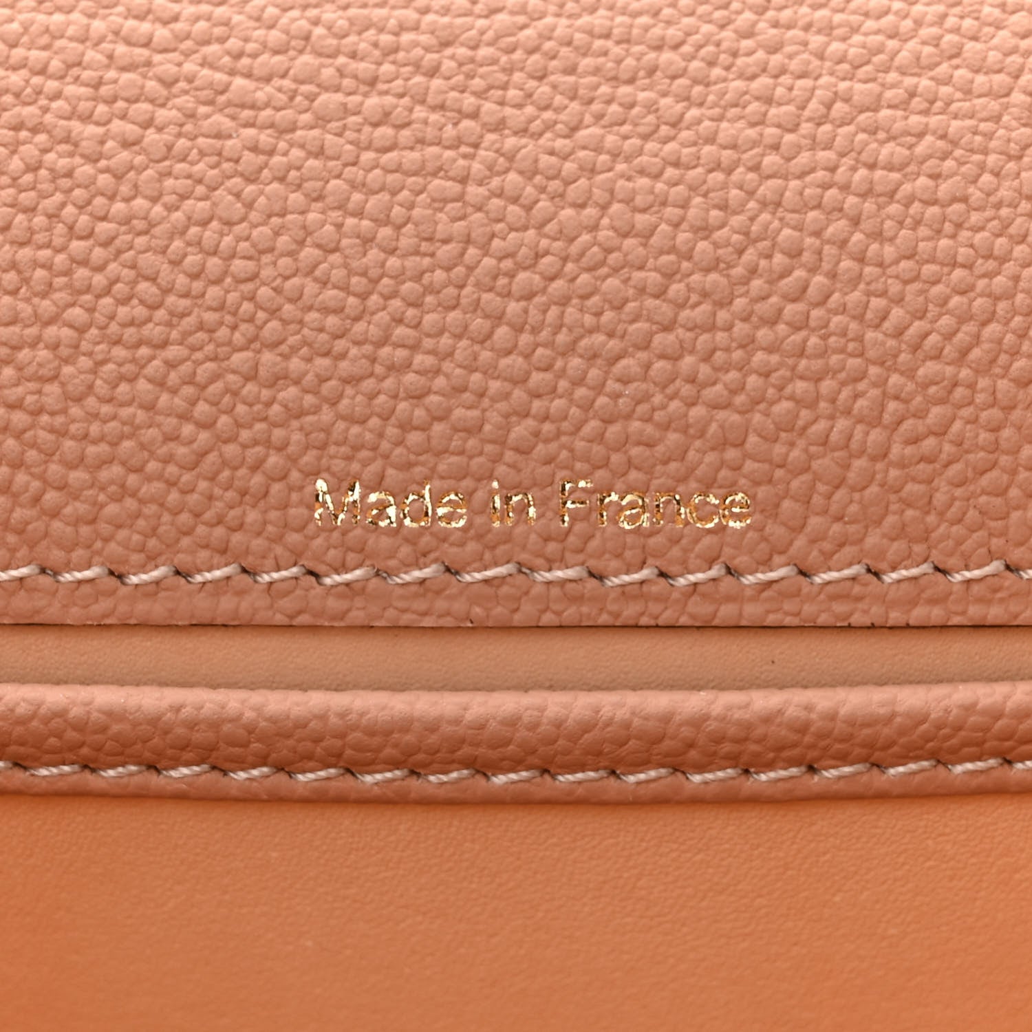 Delvaux Grained Calfskin Mini Brillant Satchel Nude 8 of 12