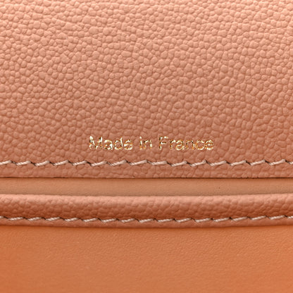 Delvaux Grained Calfskin Mini Brillant Satchel Nude 8 of 12