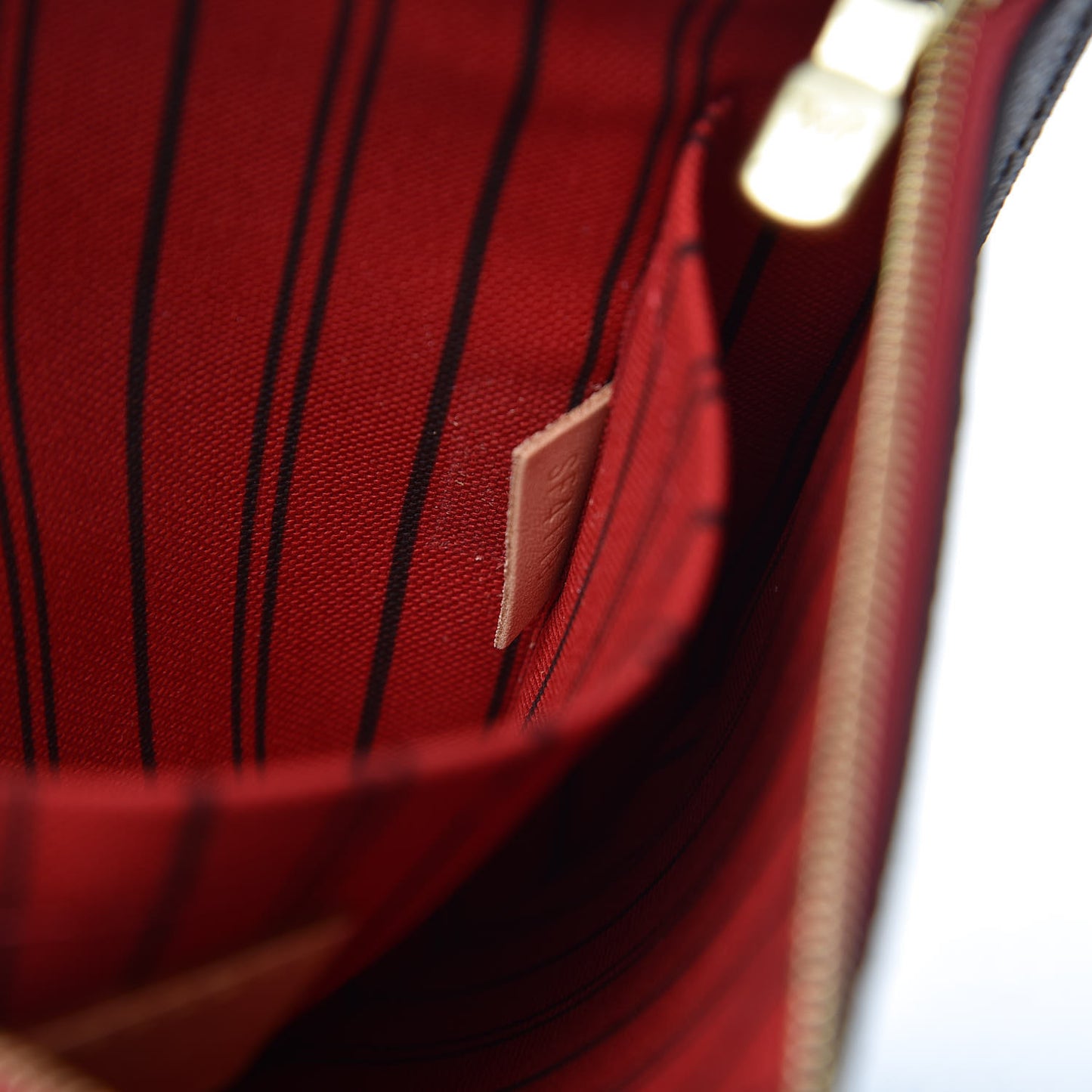 Monogram Neverfull MM GM Pochette Cherry