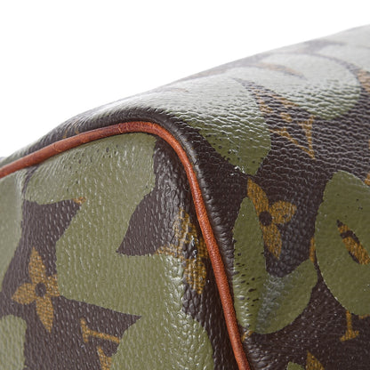 Louis Vuitton Monogram Graffiti Speedy 30 Kaki 17 of 26