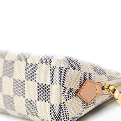 Louis Vuitton Damier Azur Cosmetic Pouch 9 of 10