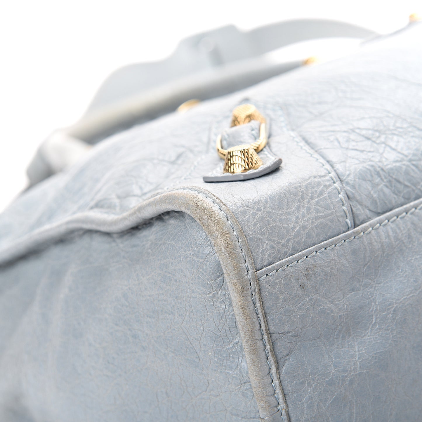 Agneau Giant 12 Gold Hardware City Bleu Acier Ciel