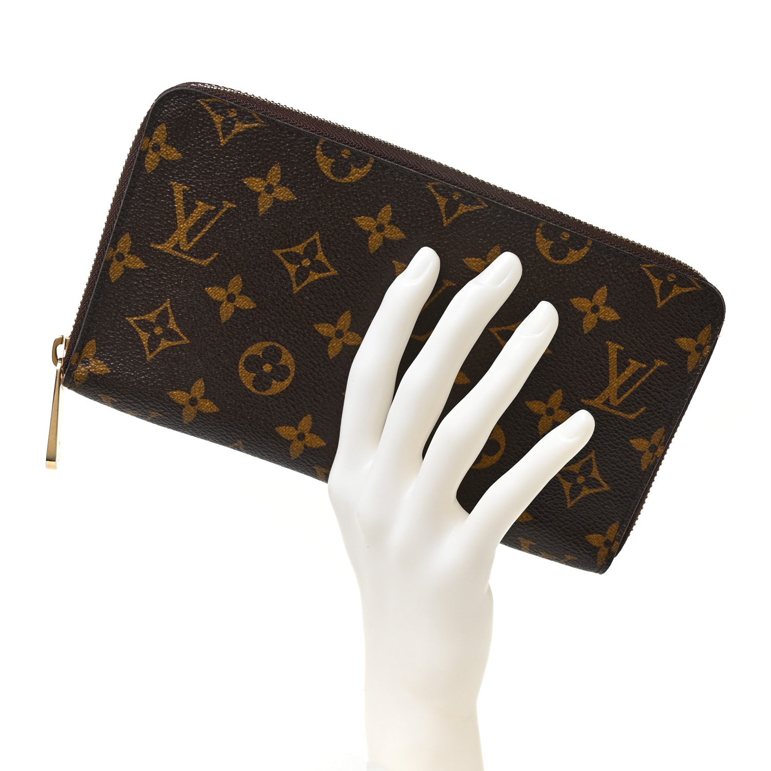 Louis Vuitton Monogram Zippy Organizer Wallet 2 of 9