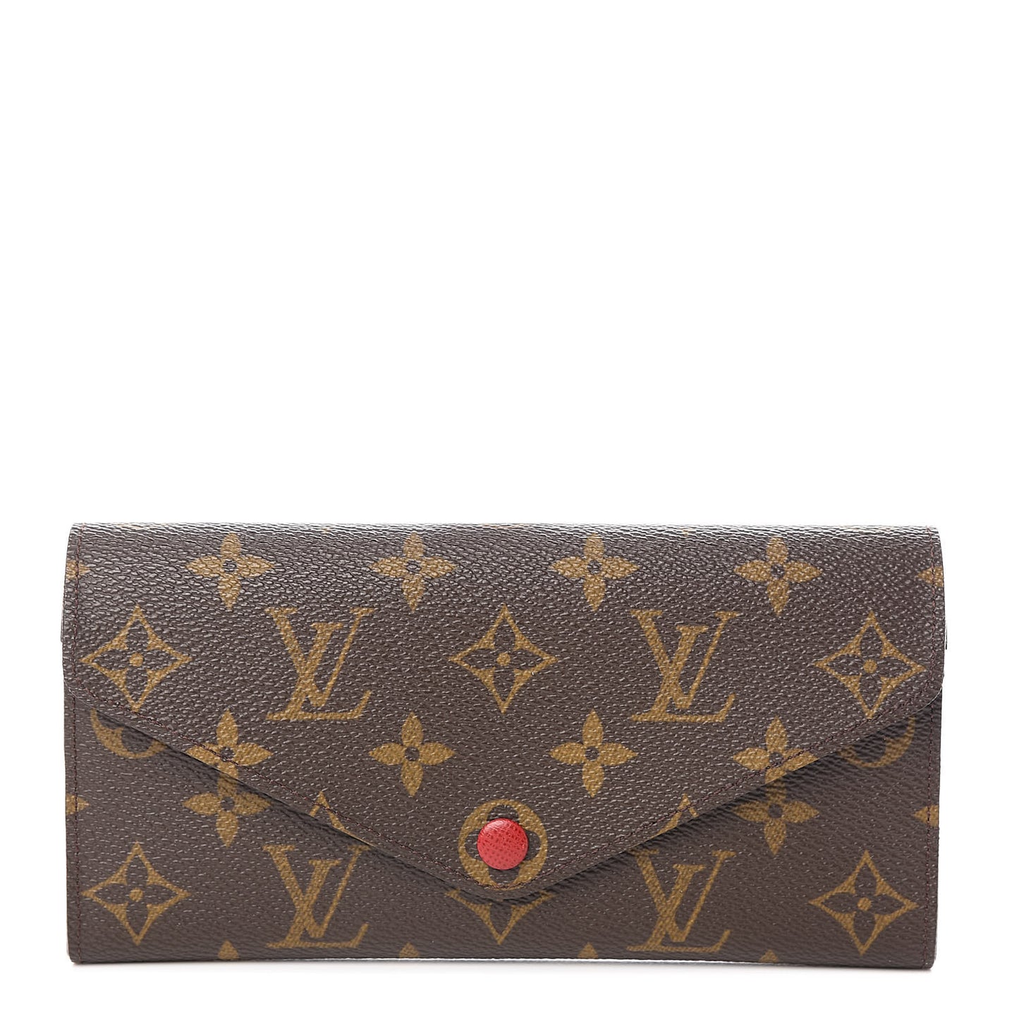 Monogram Josephine Wallet Red