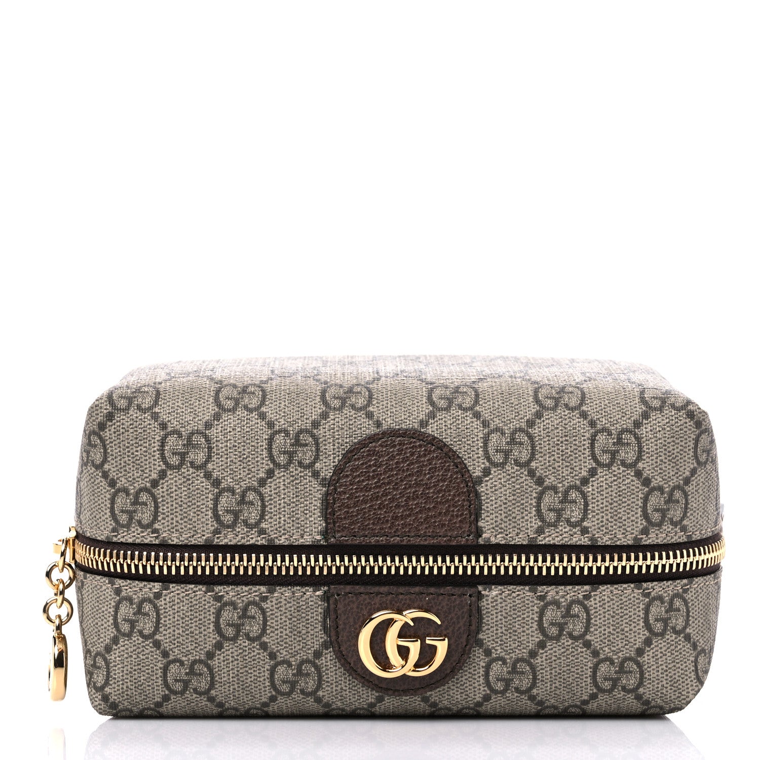 Gucci Soft GG Supreme Monogram Calfskin Medium Ophidia Cosmetic Case Beige Ebony New Acero 3 of 14