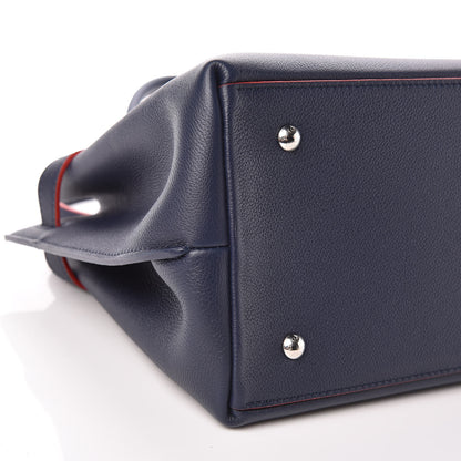 Louis Vuitton Calfskin Lockme Day Marine Rouge 8 of 12