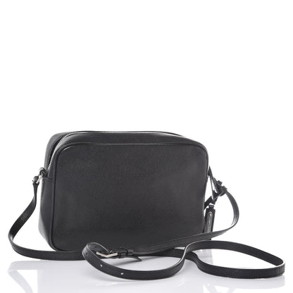 Saint Laurent Lambskin Monogram Small Lou Camera Bag Black 3 of 11