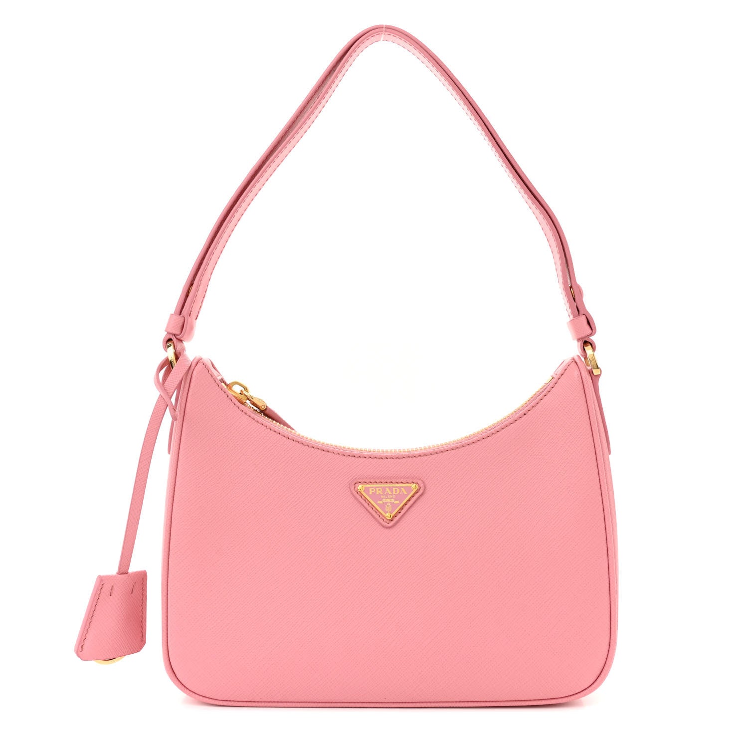 Prada Saffiano Lux Mini Re-Edition Shoulder Bag Petalo 1 of 12