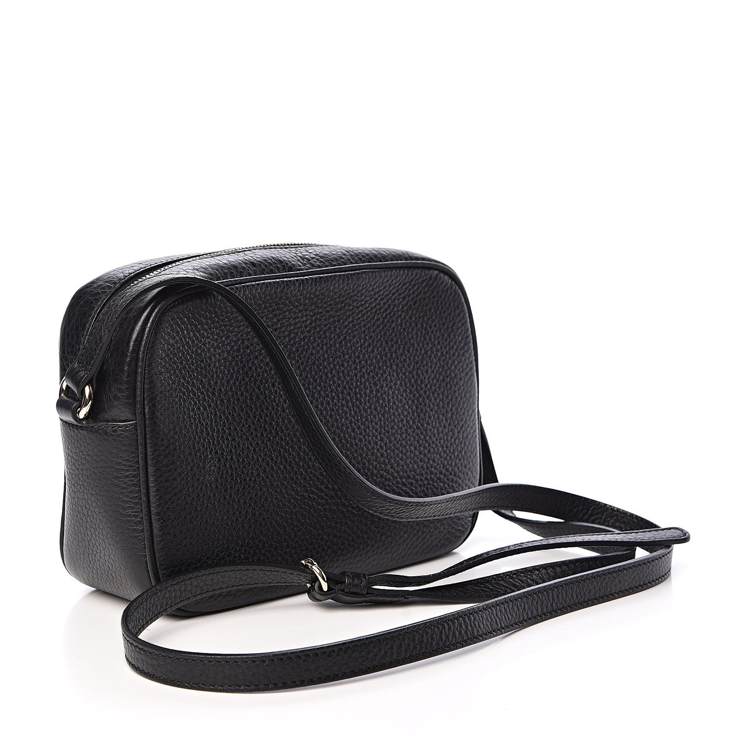 Gucci Pebbled Calfskin Small Soho Disco Bag Black 3 of 18